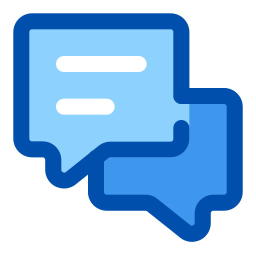 Chat - free icon