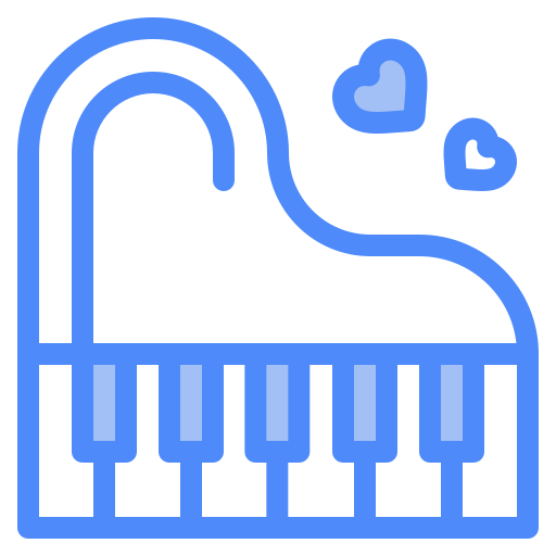 piano de cola icono gratis