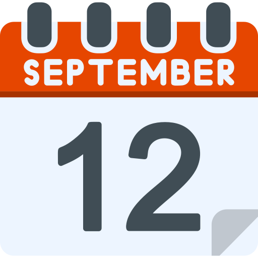 septiembre icono gratis