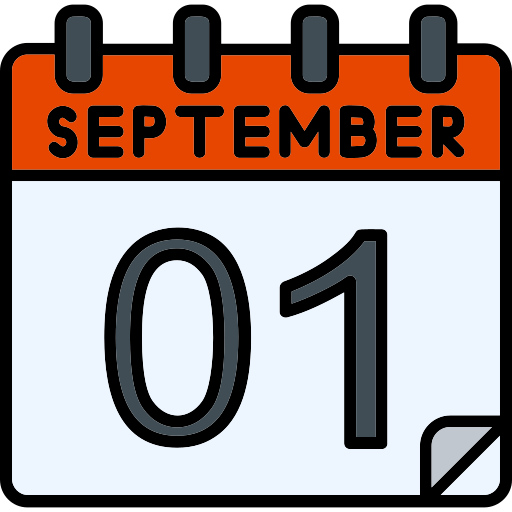 septiembre icono gratis