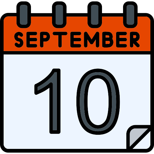 septiembre icono gratis