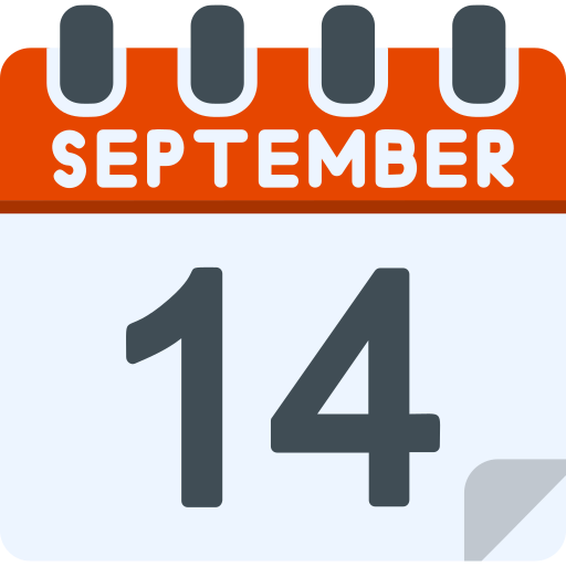 septiembre icono gratis