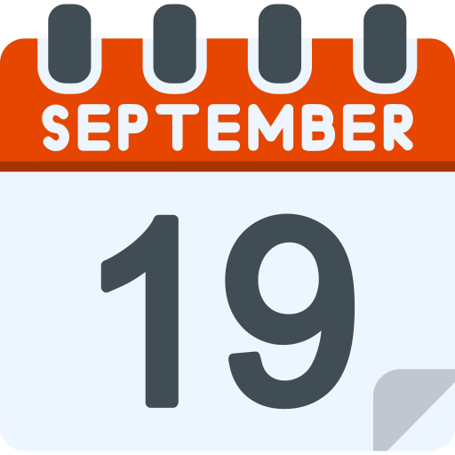 septiembre icono gratis