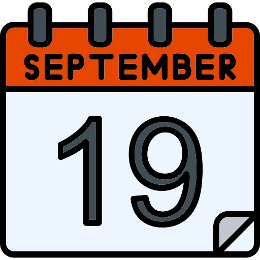 septiembre icono gratis