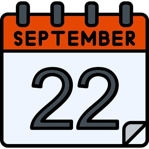 septiembre icono gratis