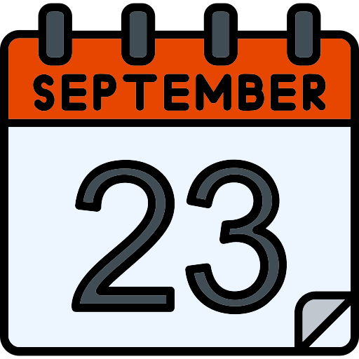 septiembre icono gratis