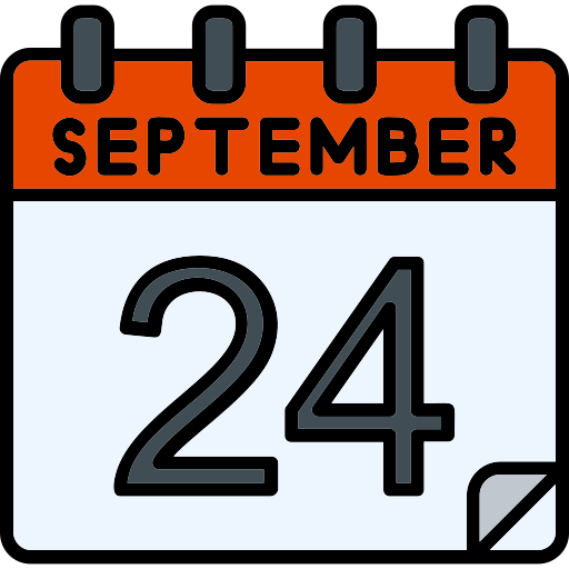 septiembre icono gratis