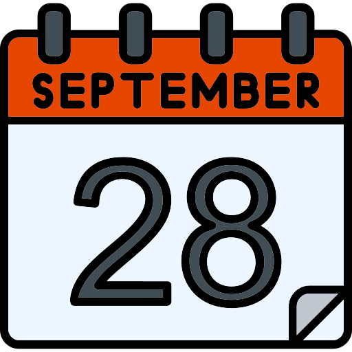 septiembre icono gratis