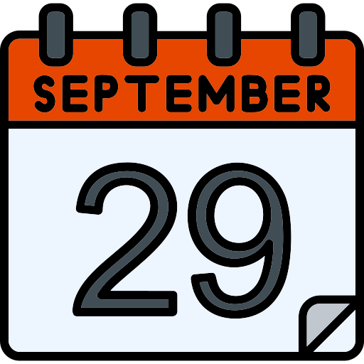 septiembre icono gratis