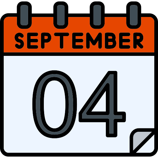 septiembre icono gratis