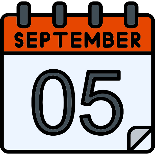 septiembre icono gratis