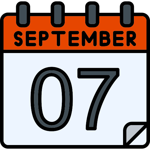 septiembre icono gratis