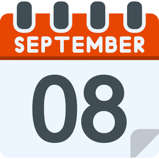 septiembre icono gratis