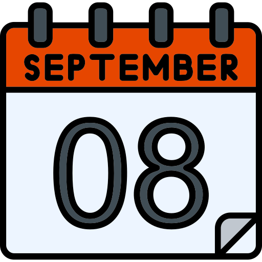 septiembre icono gratis