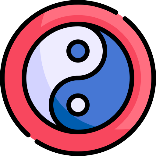 yin yang icono gratis