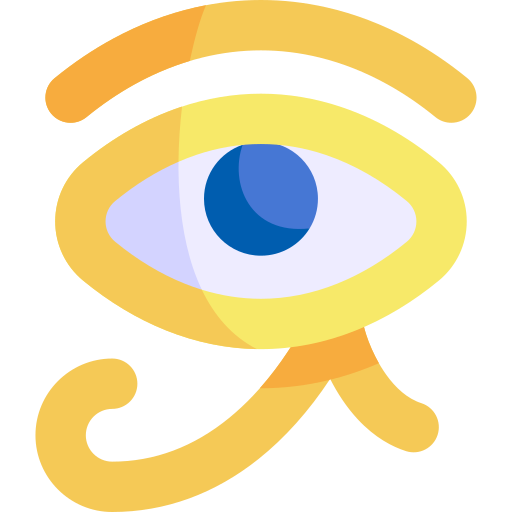 Eye of Ra Kawaii Flat icon