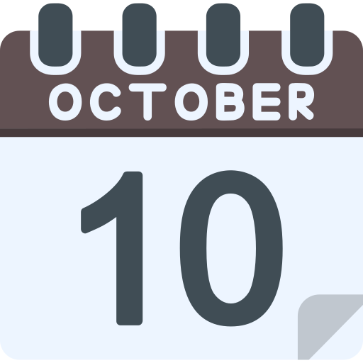 octubre icono gratis