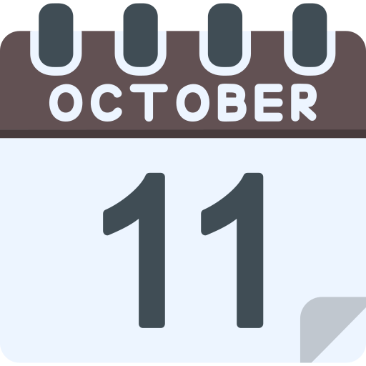 octubre icono gratis