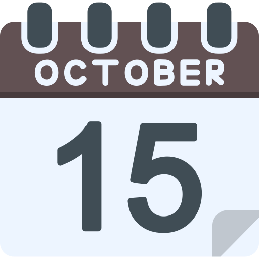 octubre icono gratis