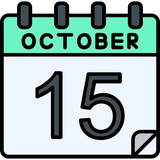 octubre icono gratis