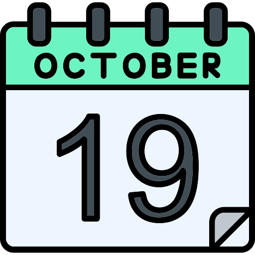 octubre icono gratis