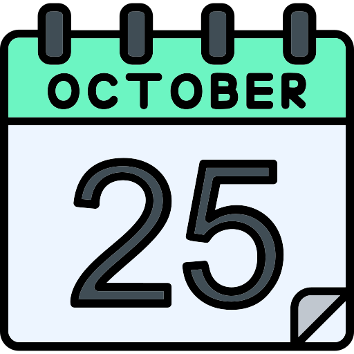 octubre icono gratis