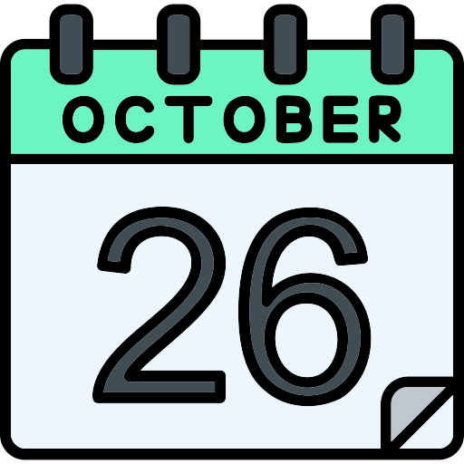 octubre icono gratis