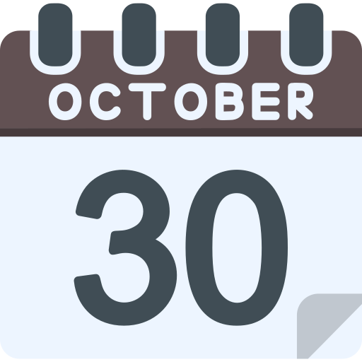 octubre icono gratis