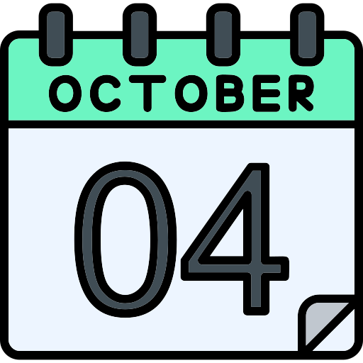 octubre icono gratis