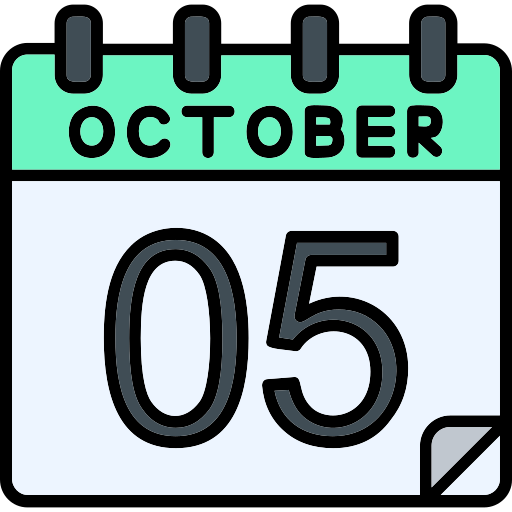 octubre icono gratis