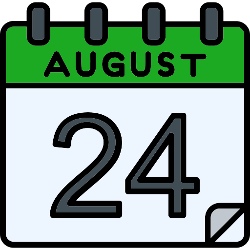 August Generic color lineal-color icon