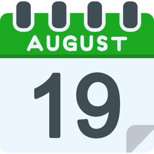 agosto icono gratis