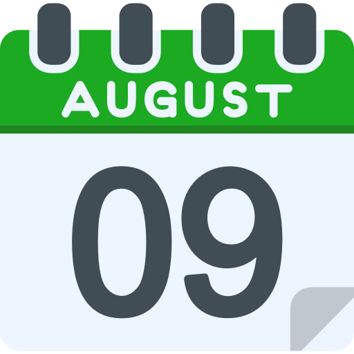 agosto icono gratis