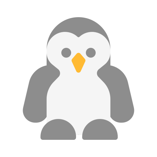 Penguin Generic color fill icon