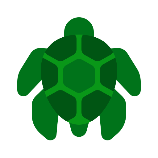 Turtle Generic color fill icon