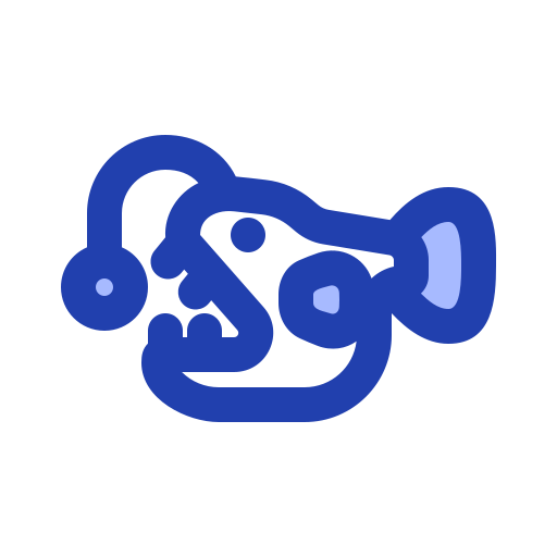 Anglerfish free icon Anglerfish free icon