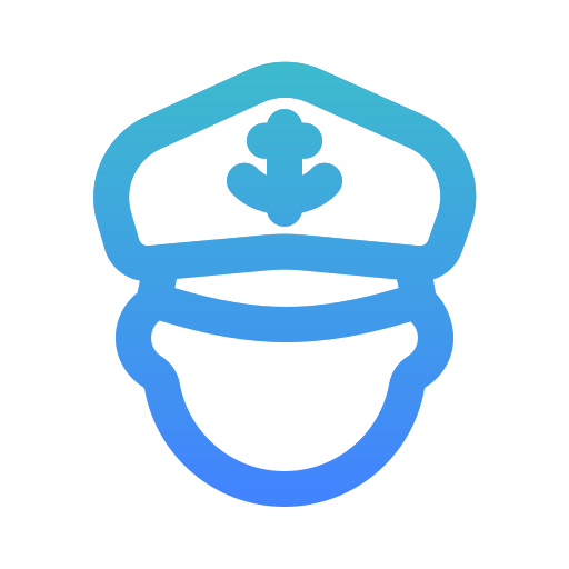 capitaine Icône gratuit