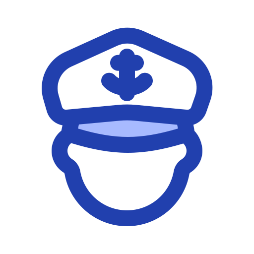 capitaine Icône gratuit