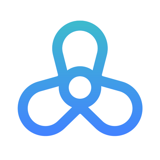 Propeller Generic gradient outline icon