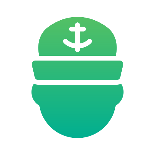 승무원 무료 아이콘