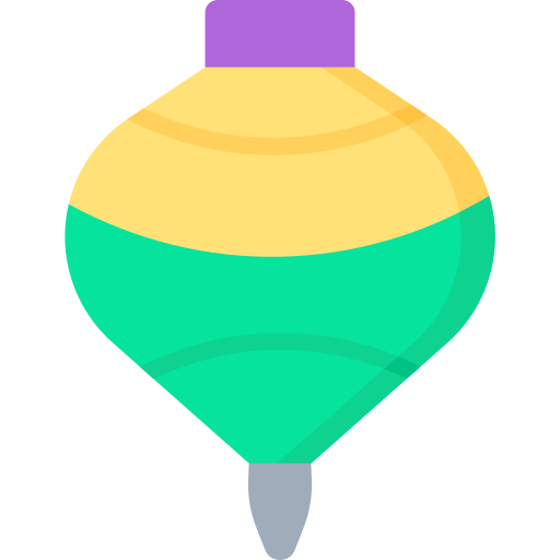 Spinning Top Special Flat icon