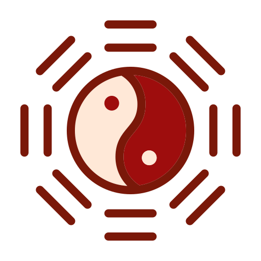 yin yang icono gratis