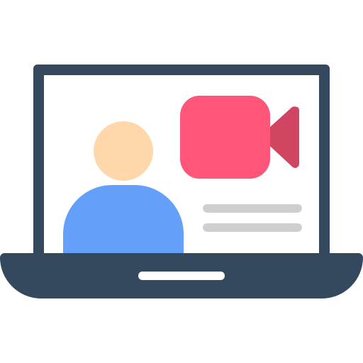 videollamada icono gratis