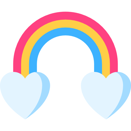 arco iris icono gratis