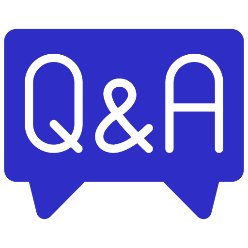 Question and answer - Free communications icons