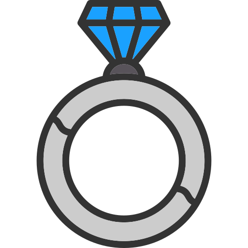 Marriage Generic color lineal-color icon