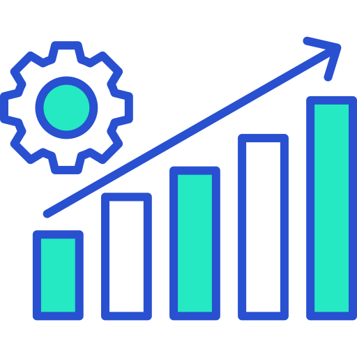 Increase Generic color lineal-color icon