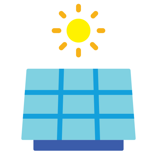 célula solar icono gratis