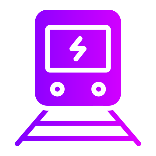 Tren electrico icono gratis