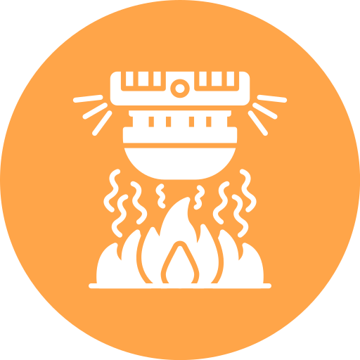 Fire alarm free icon